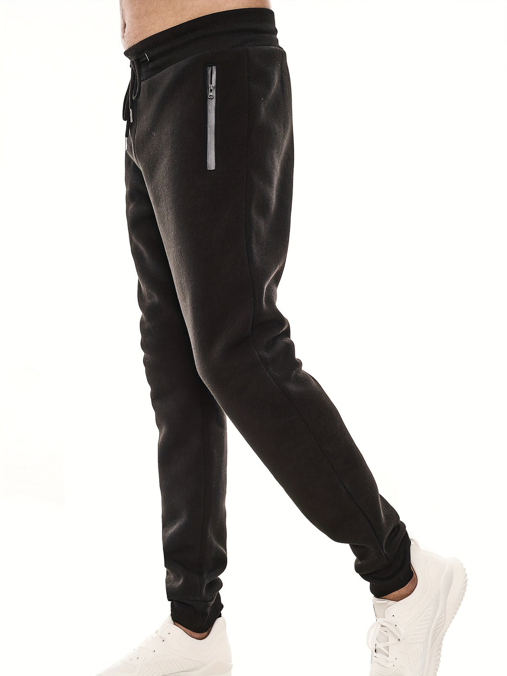3pcs Mens Sweatpants Fleece Casual Sport Joggers For Men