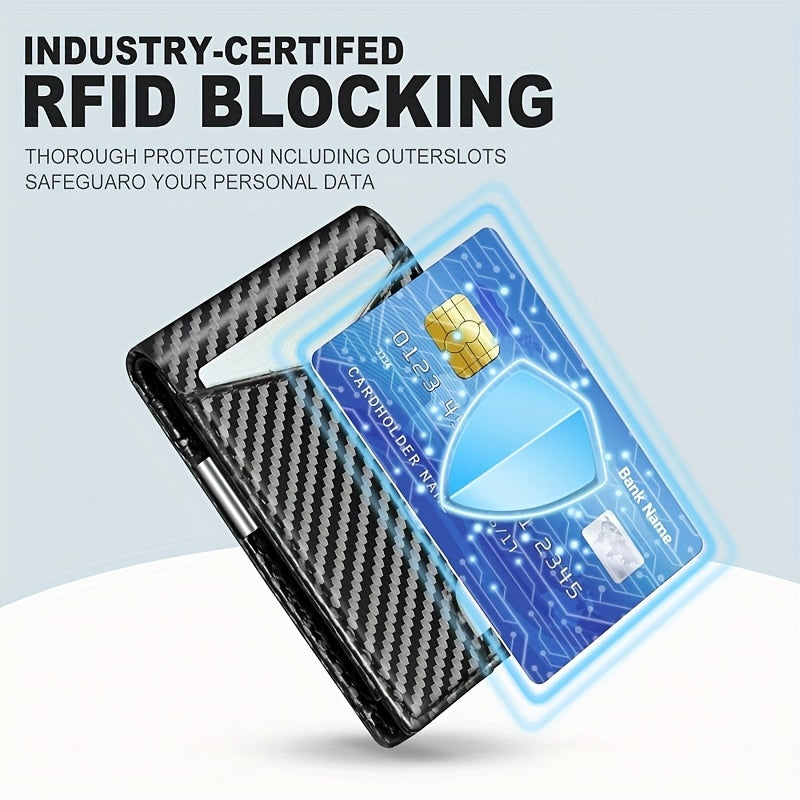 Men's RFID Blocking Wallet - Slim Credit Card Holder