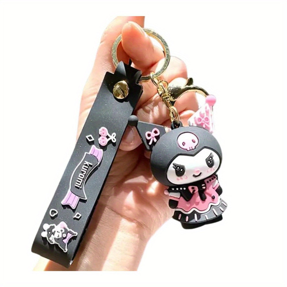 Kuromi Keychain – Cute Sanrio Character Key Ring