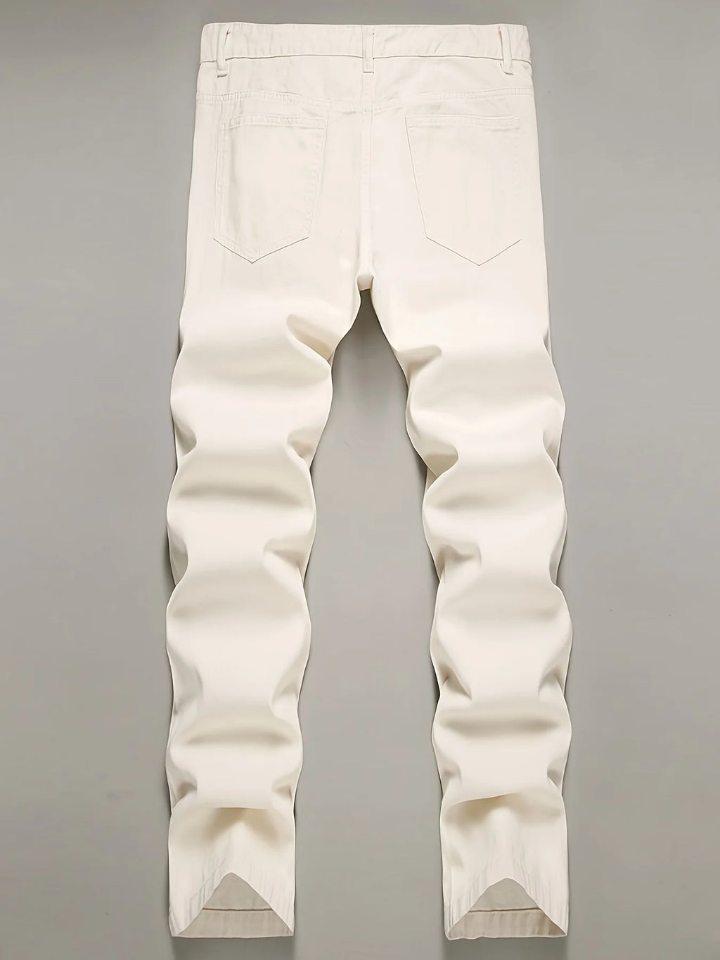 Distressed Spider Web Jeans