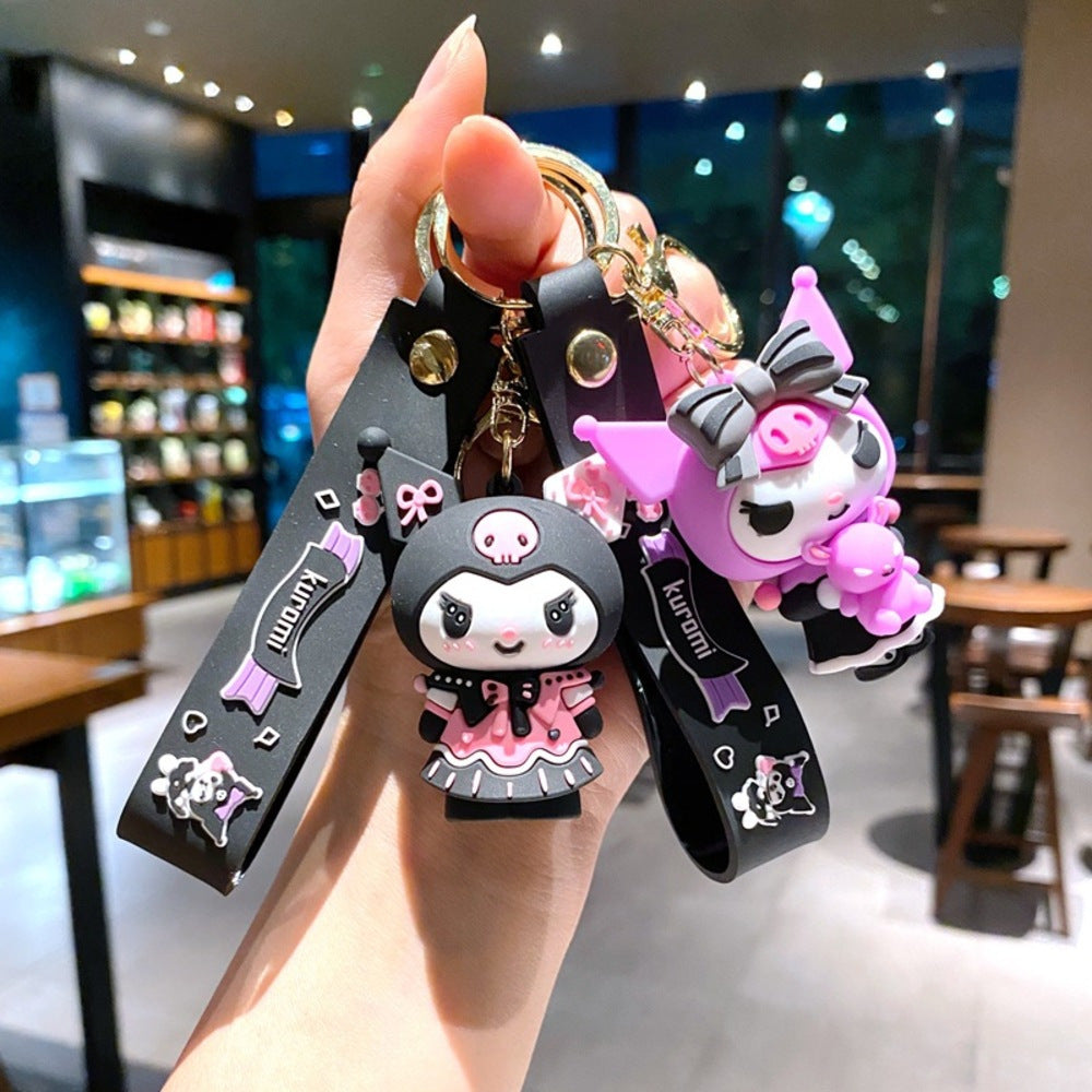 Kuromi Keychain – Cute Sanrio Character Key Ring