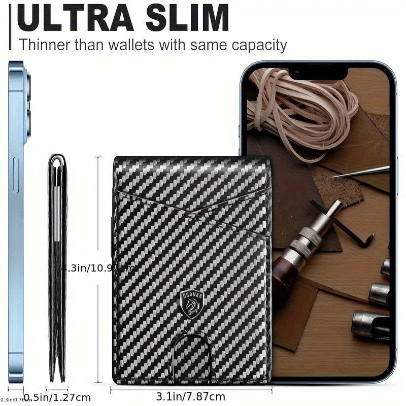Men's RFID Blocking Wallet - Slim Credit Card Holder